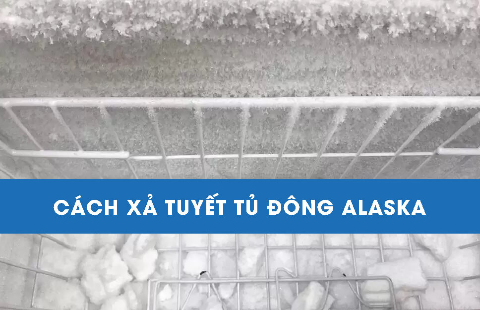 Cách xả tuyết tủ đông Alaska chuẩn từ chuyên gia